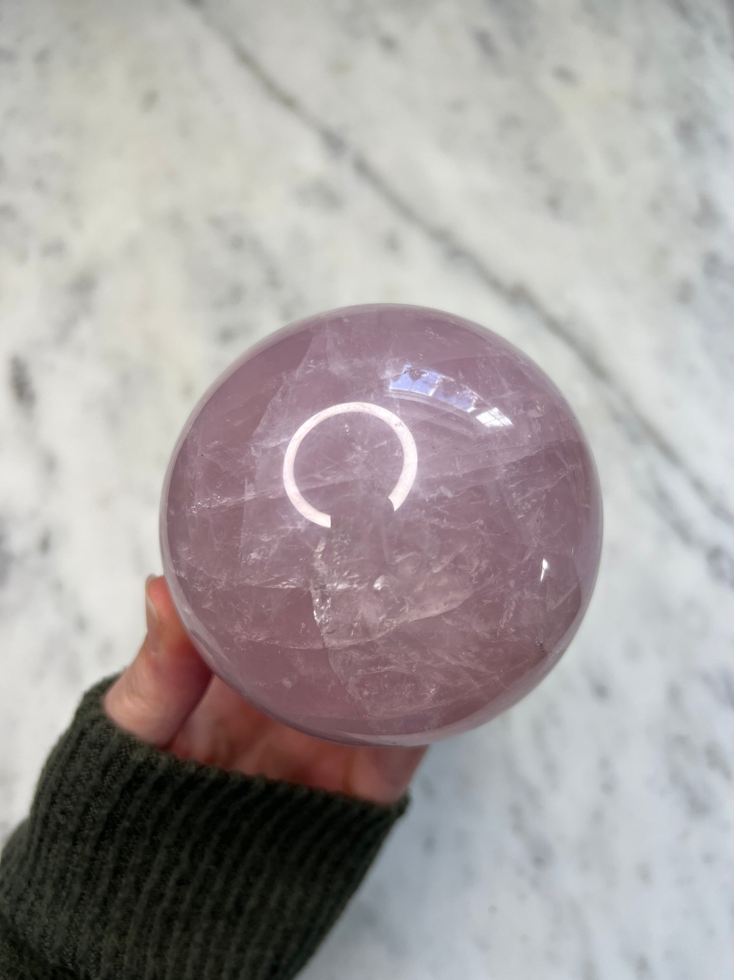 Rose Quartz Sphere