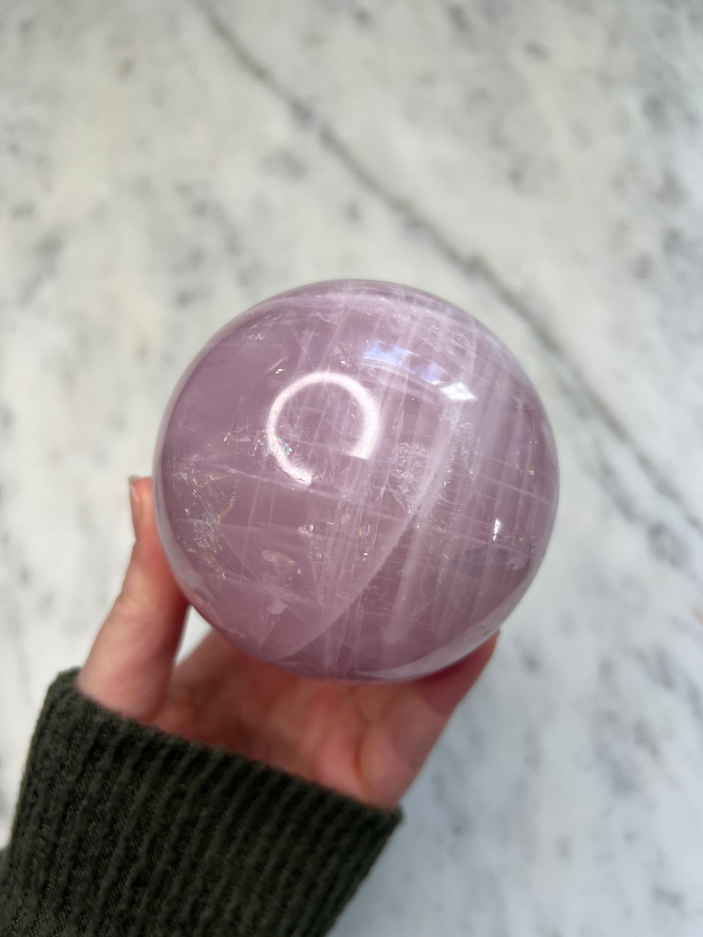 Rose Quartz Sphere