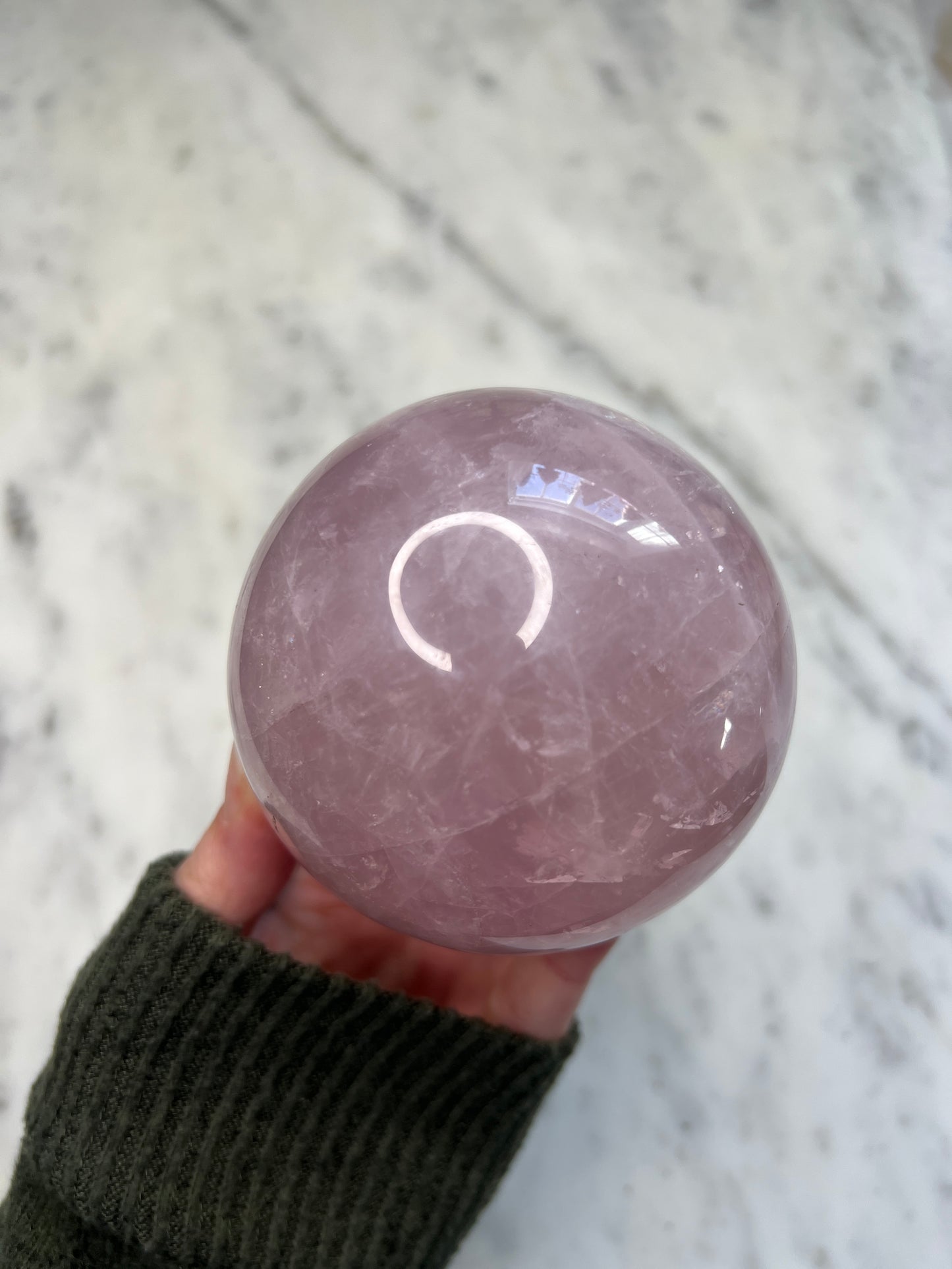 Rose Quartz Sphere