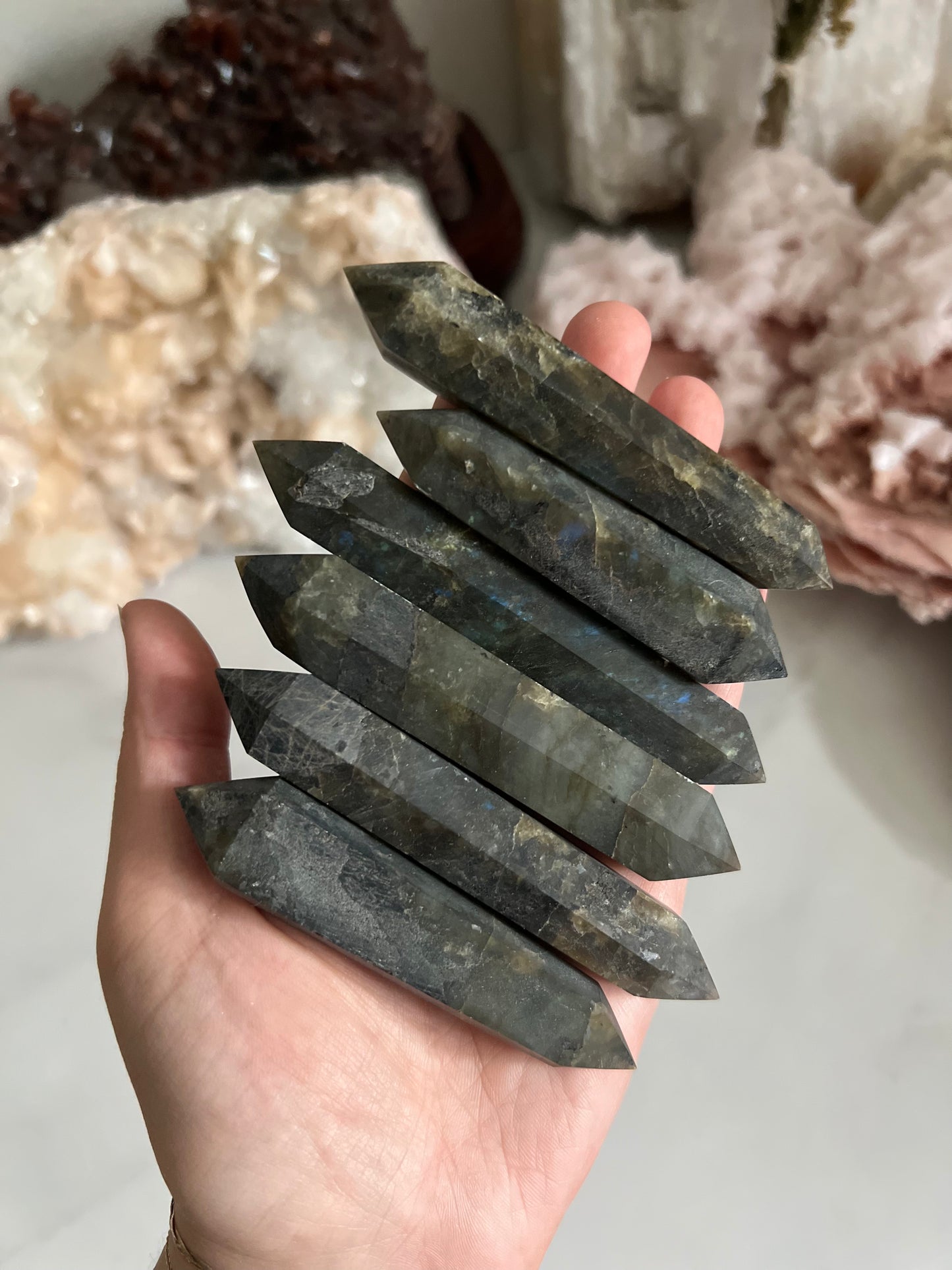 Double Terminated Labradorite