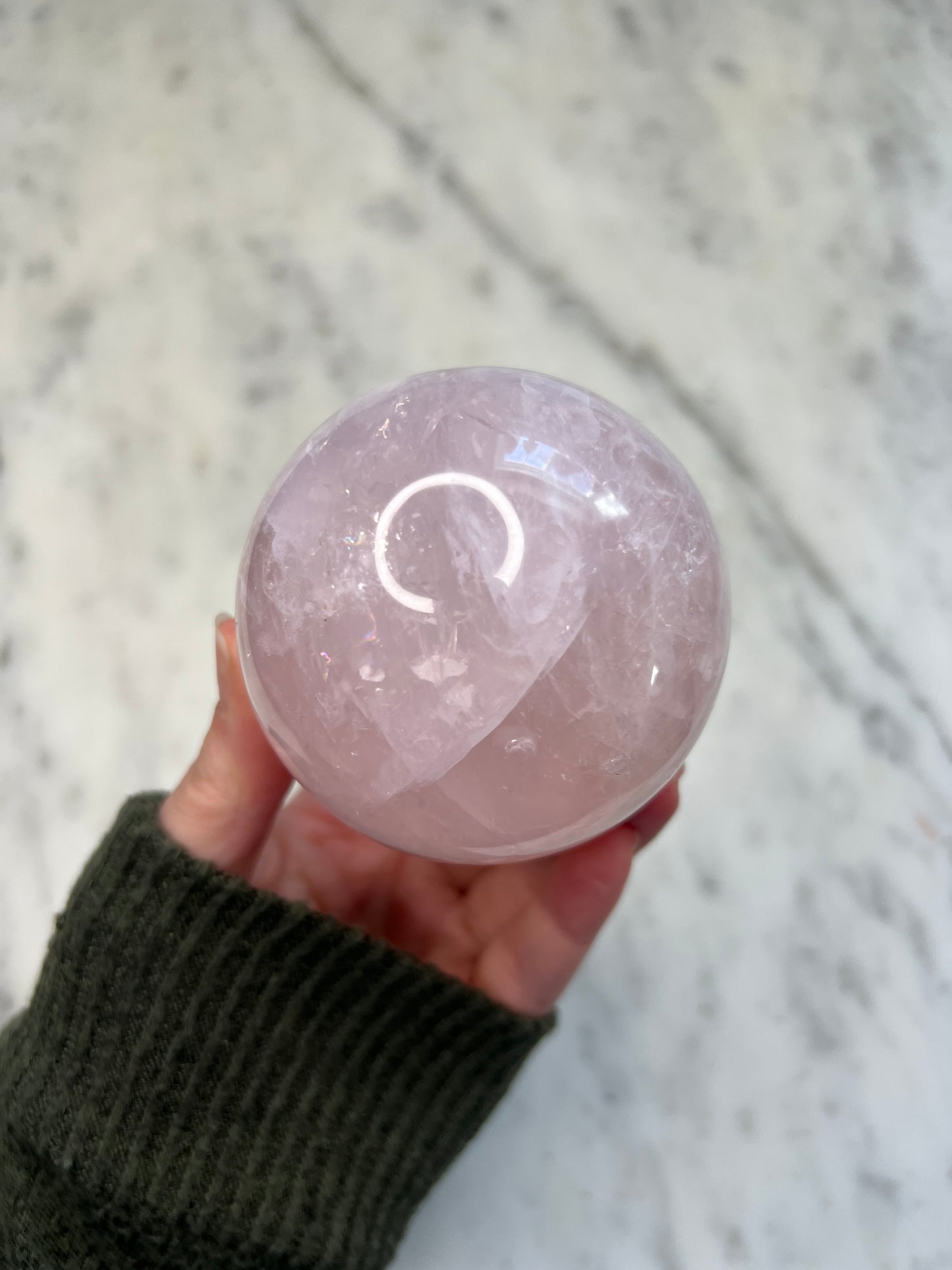 Rose Quartz Sphere