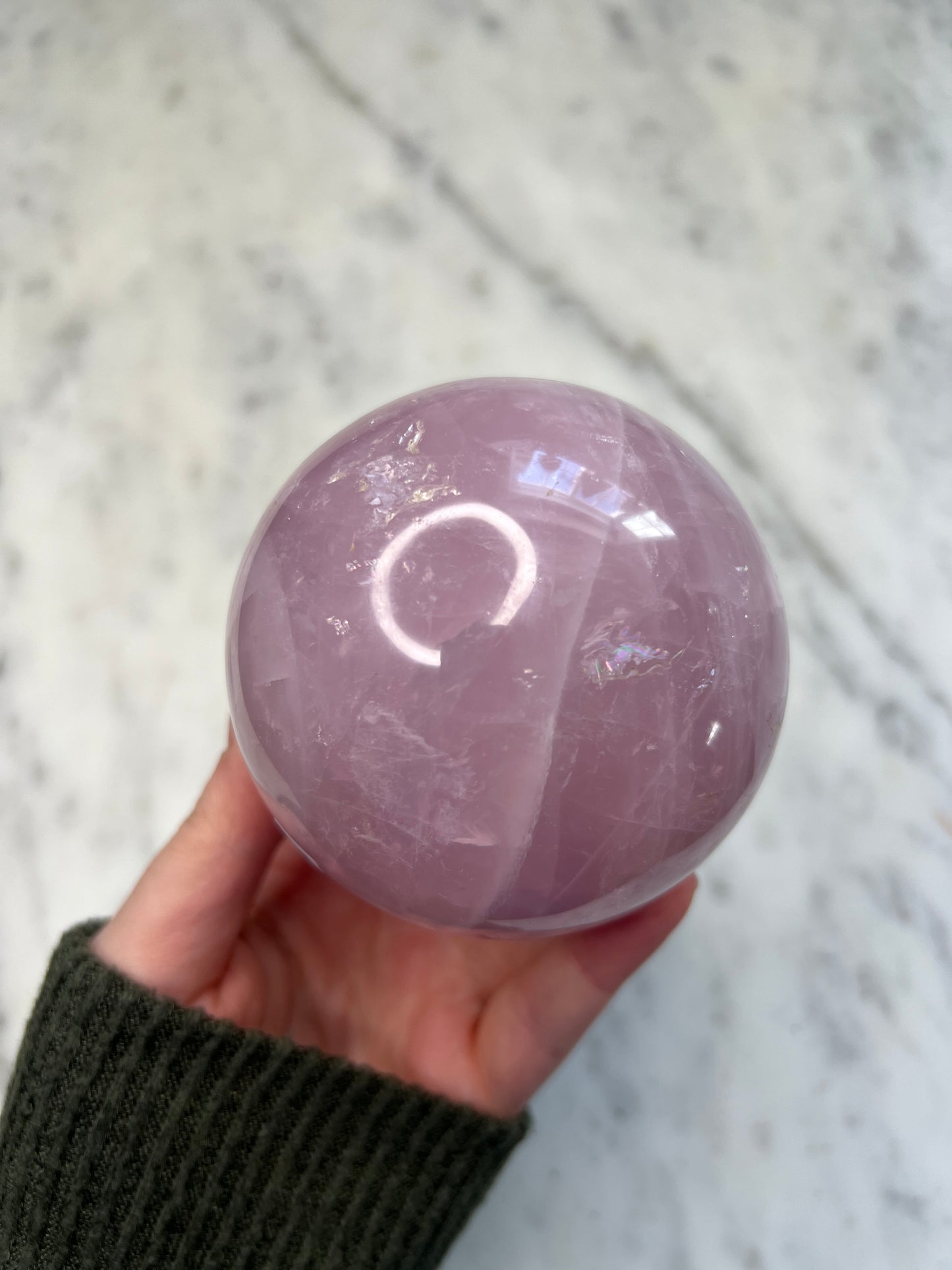 Rose Quartz Sphere