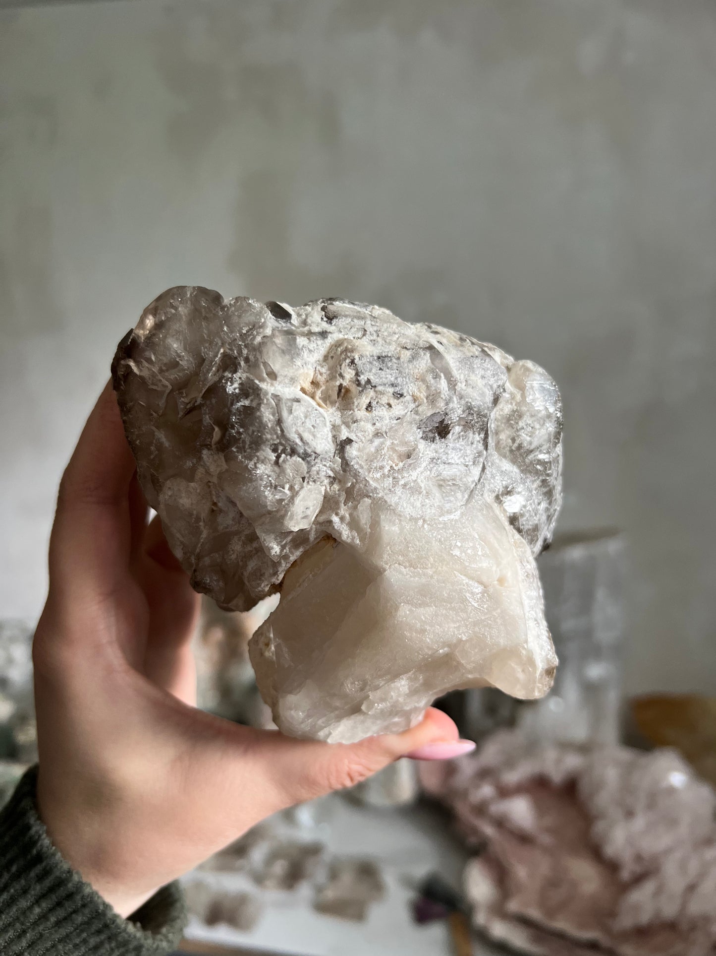 Smokey Quartz Elestial