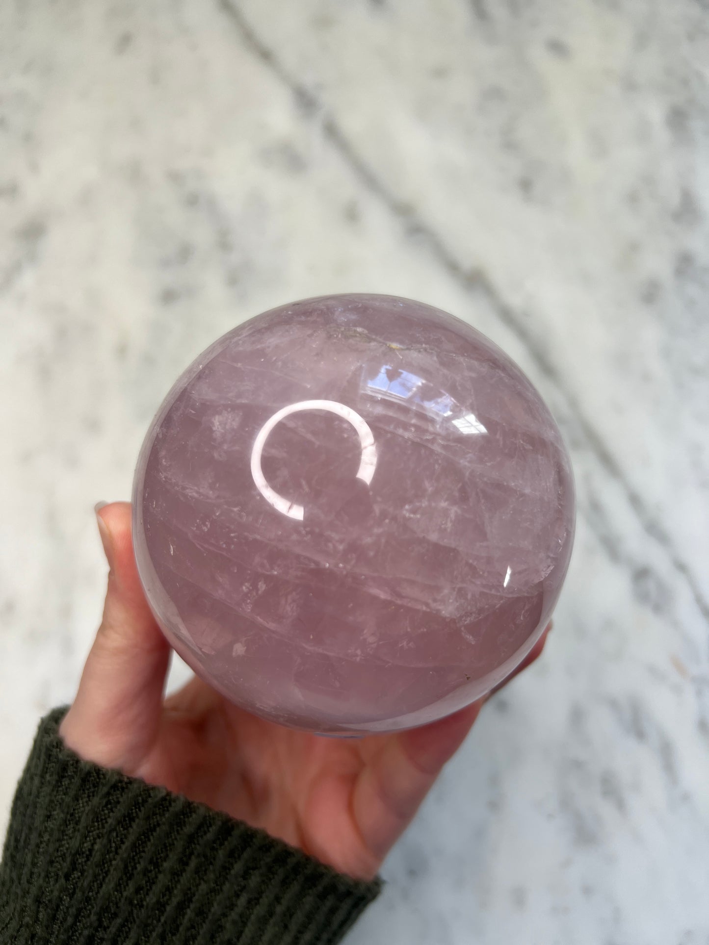Rose Quartz Sphere