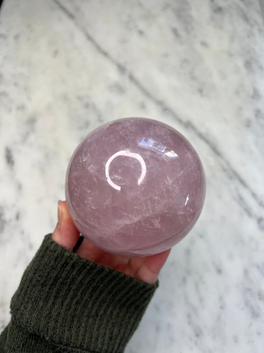Rose Quartz Sphere