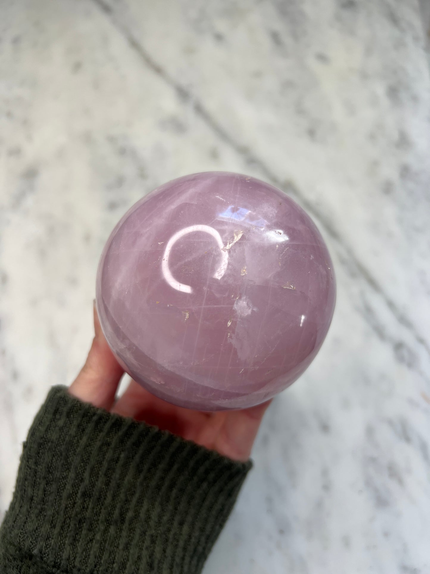 Rose Quartz Sphere