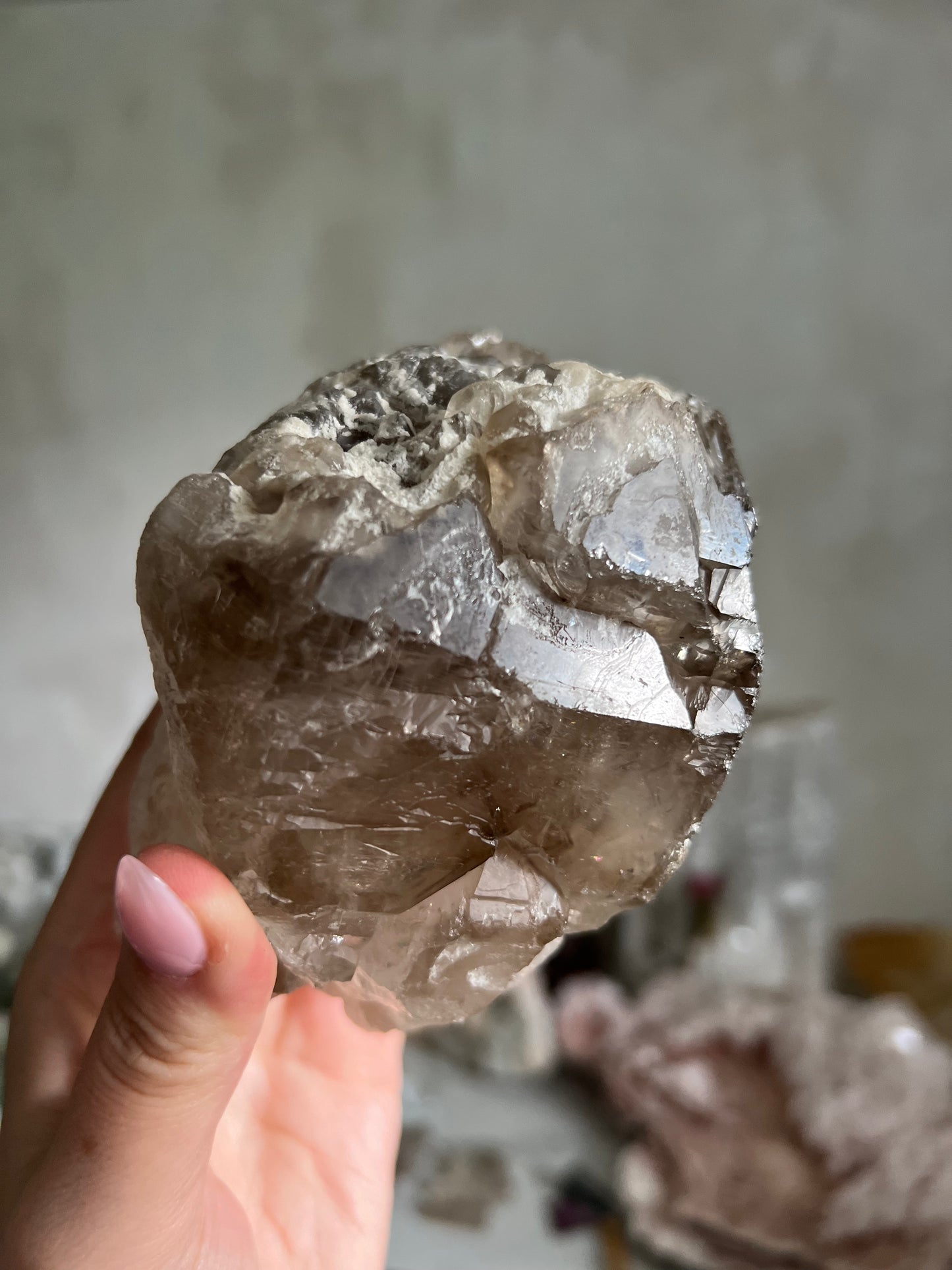 Smokey Quartz Elestial