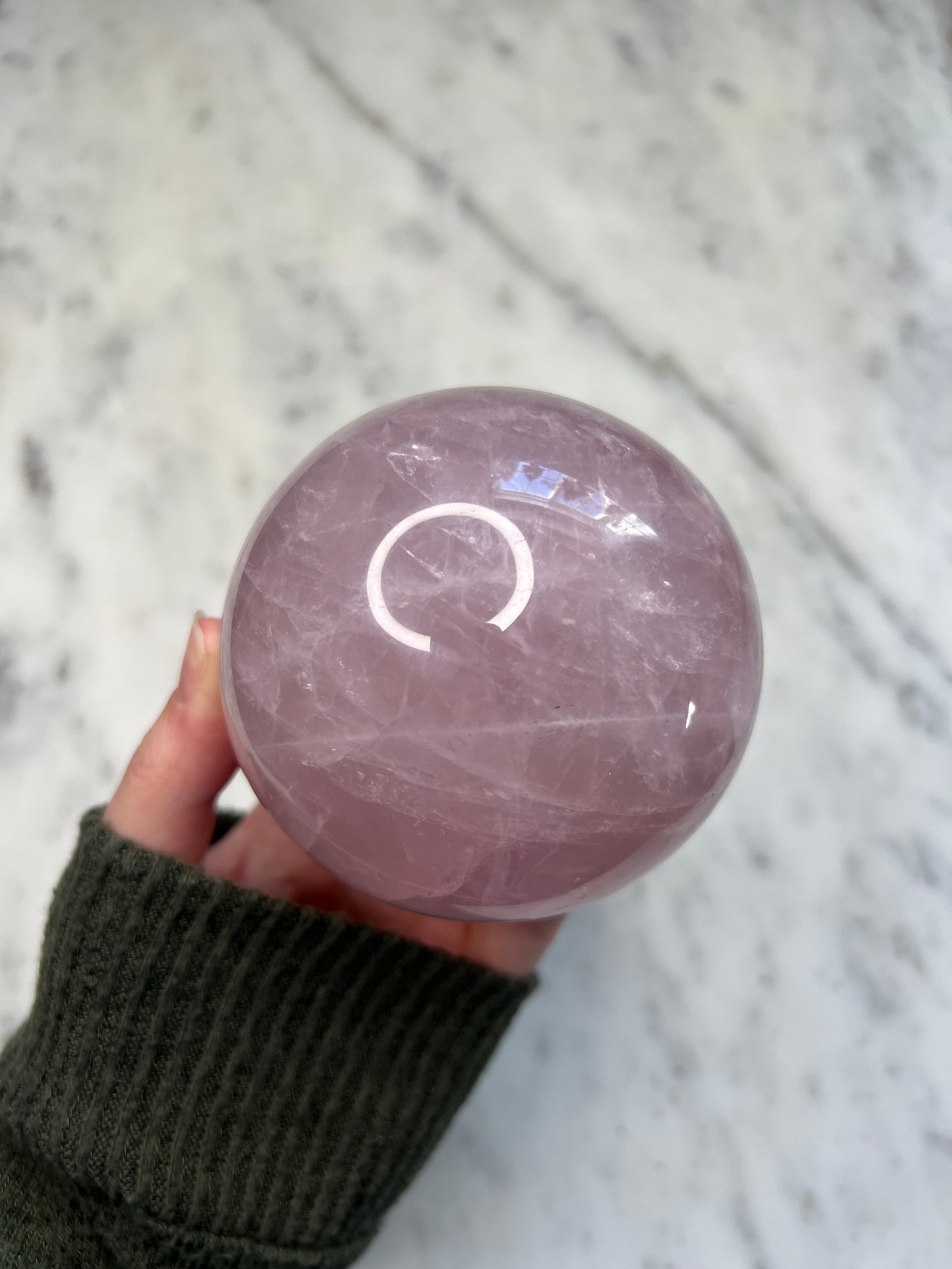 Rose Quartz Sphere
