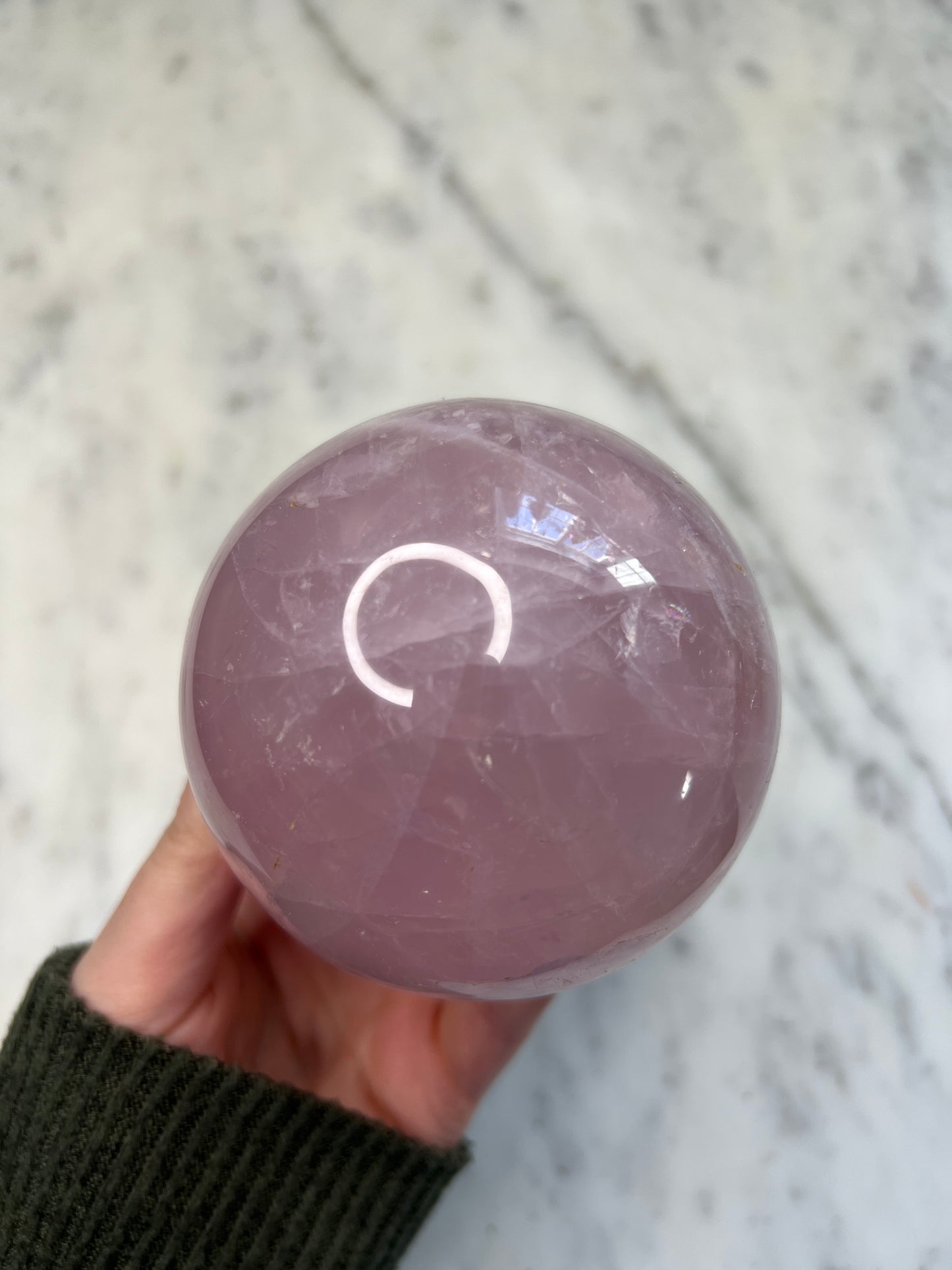Rose Quartz Sphere