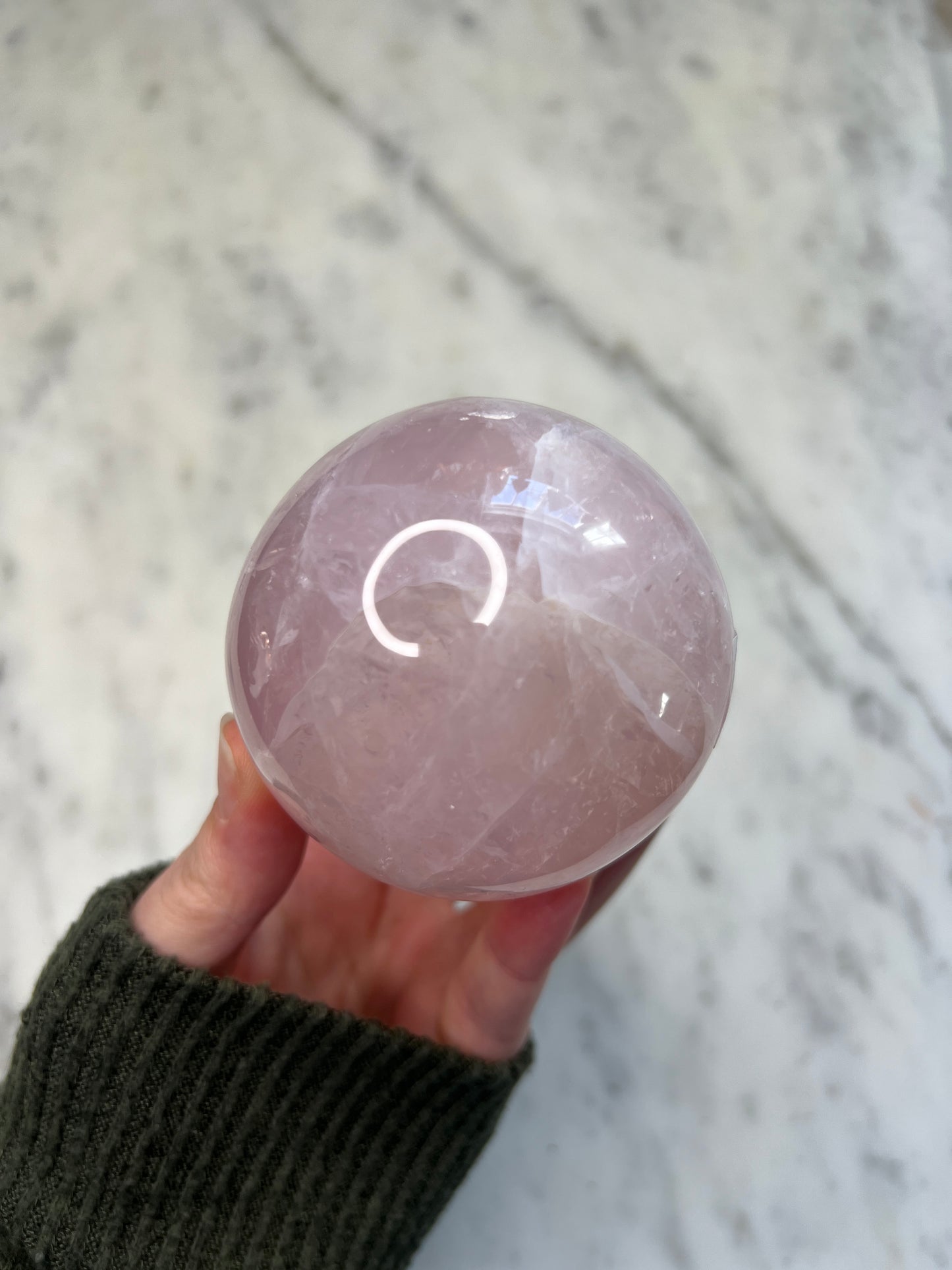 Rose Quartz Sphere