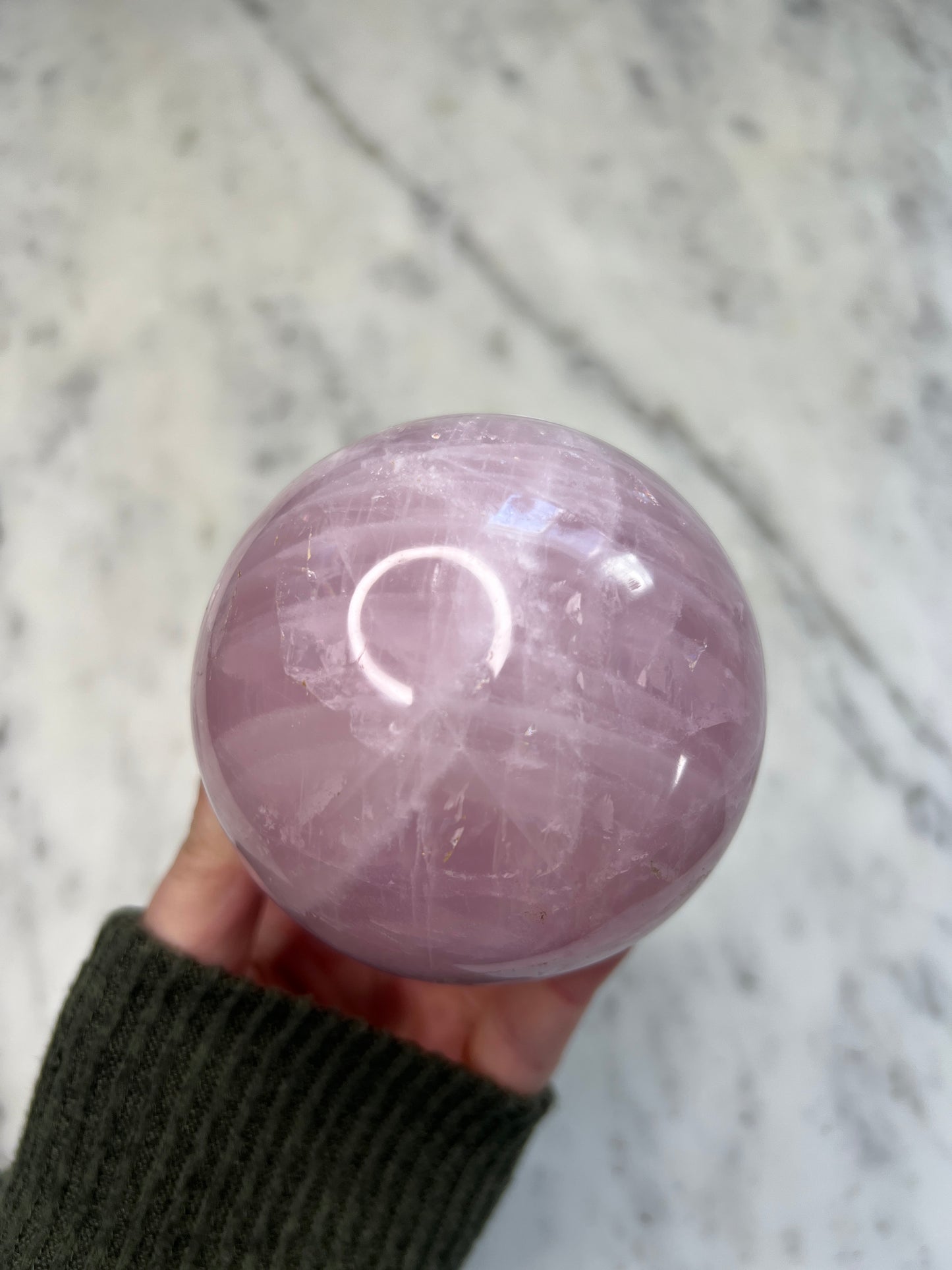 Rose Quartz Sphere