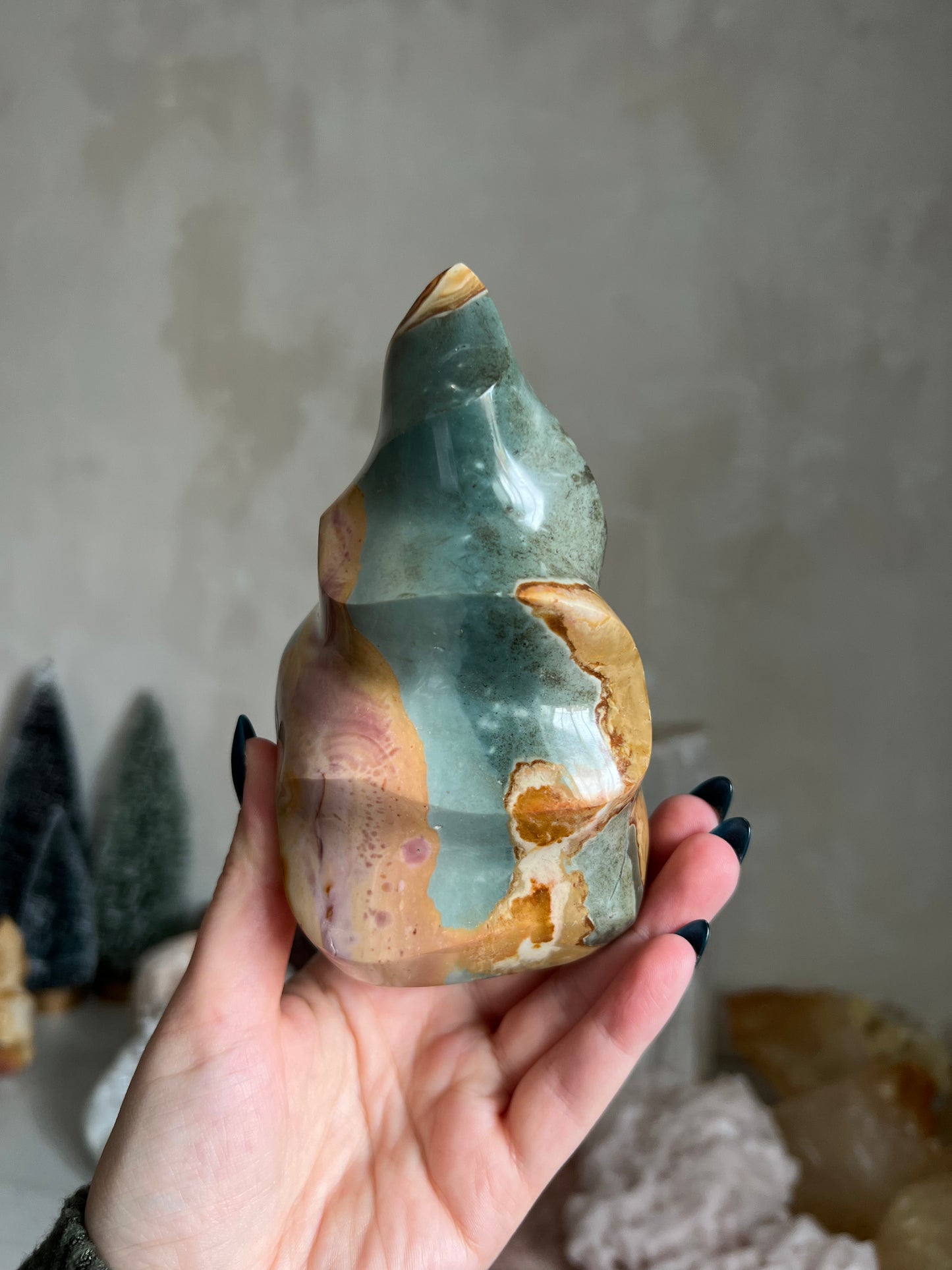 Polychrome Jasper Flame