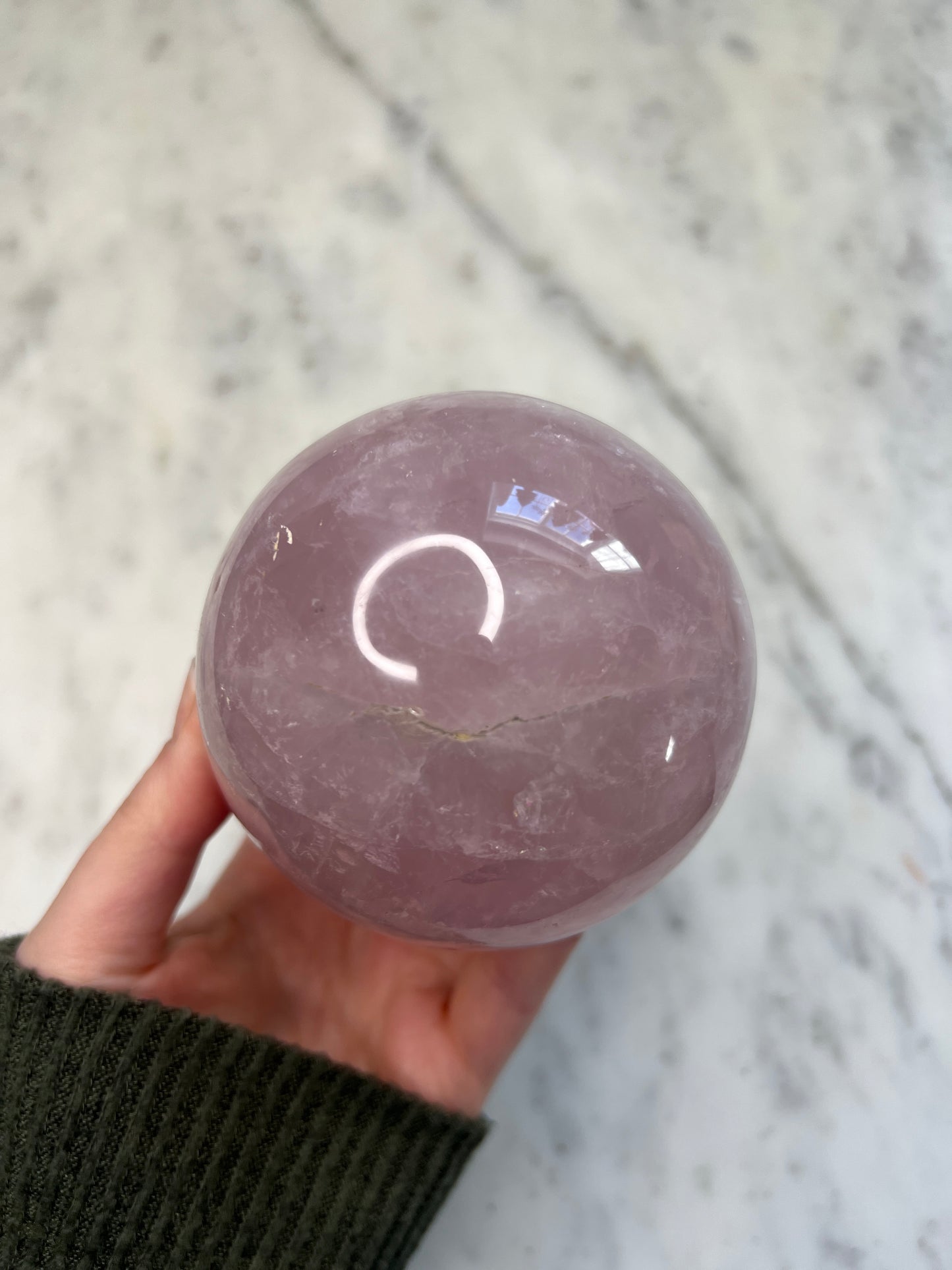 Rose Quartz Sphere