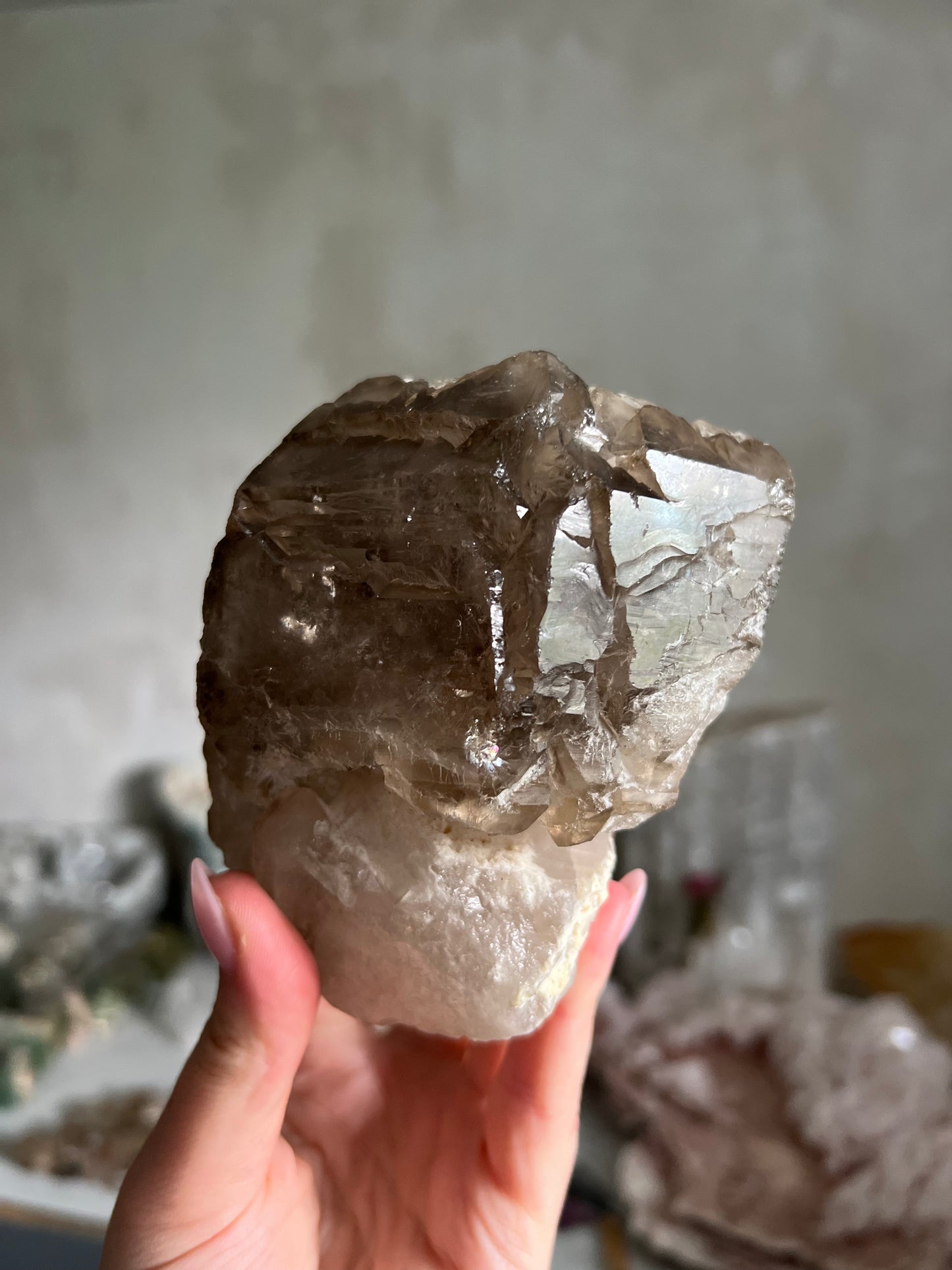Smokey Quartz Elestial
