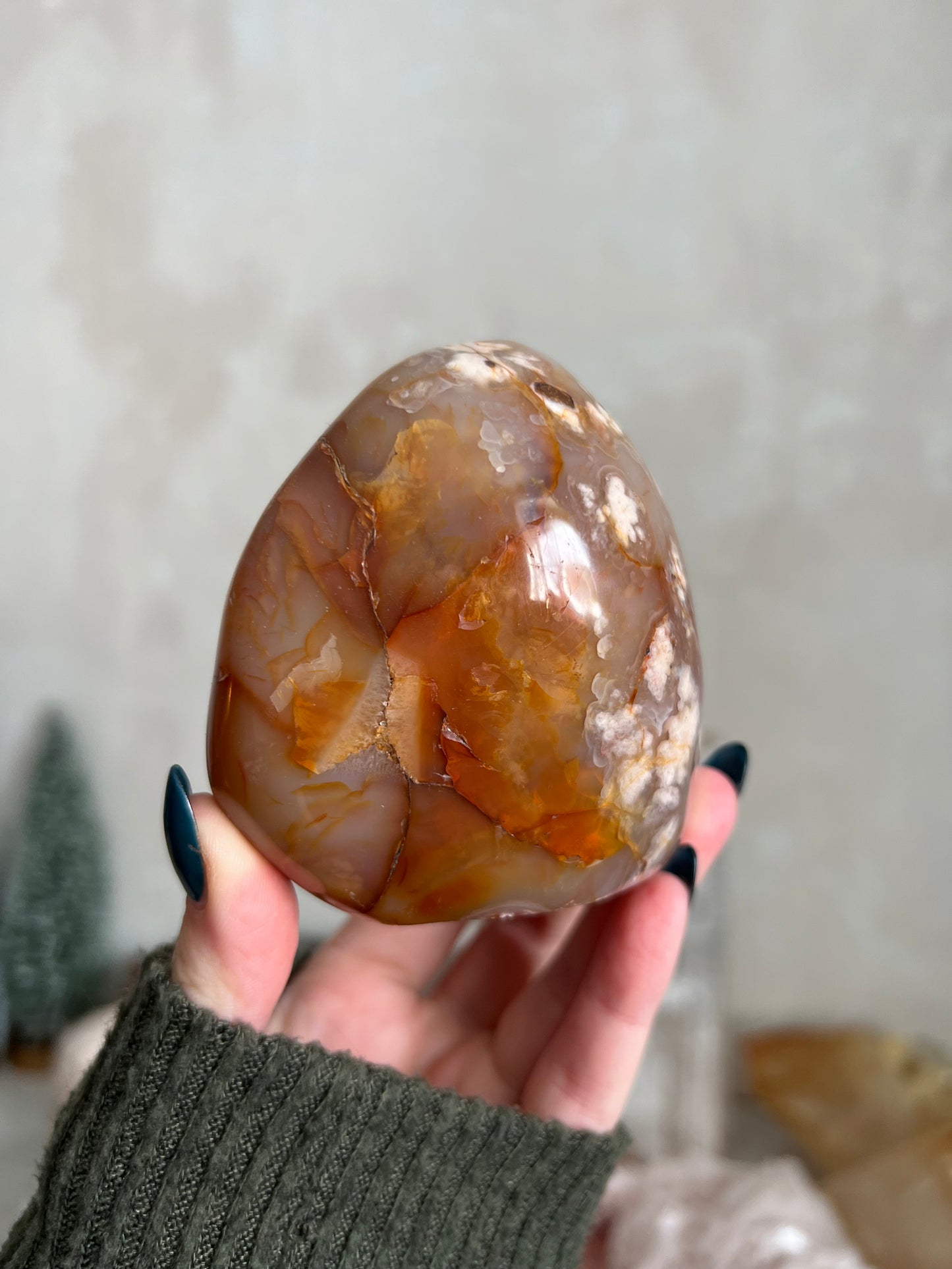 Flower Agate Freeform