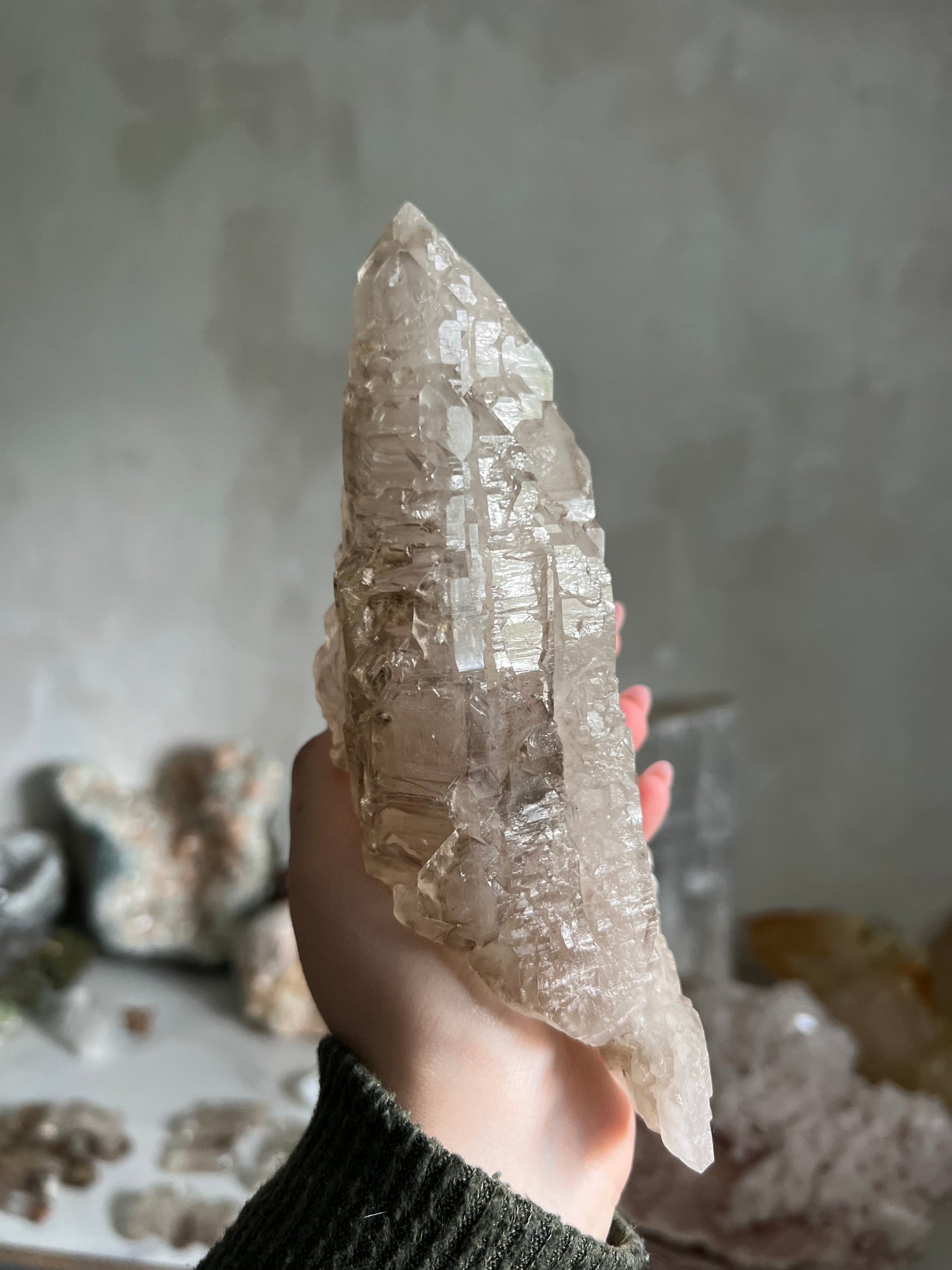 Smokey Quartz Elestial