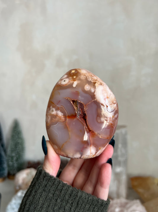 Flower Agate Freeform