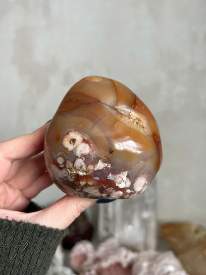 Flower Agate Freeform