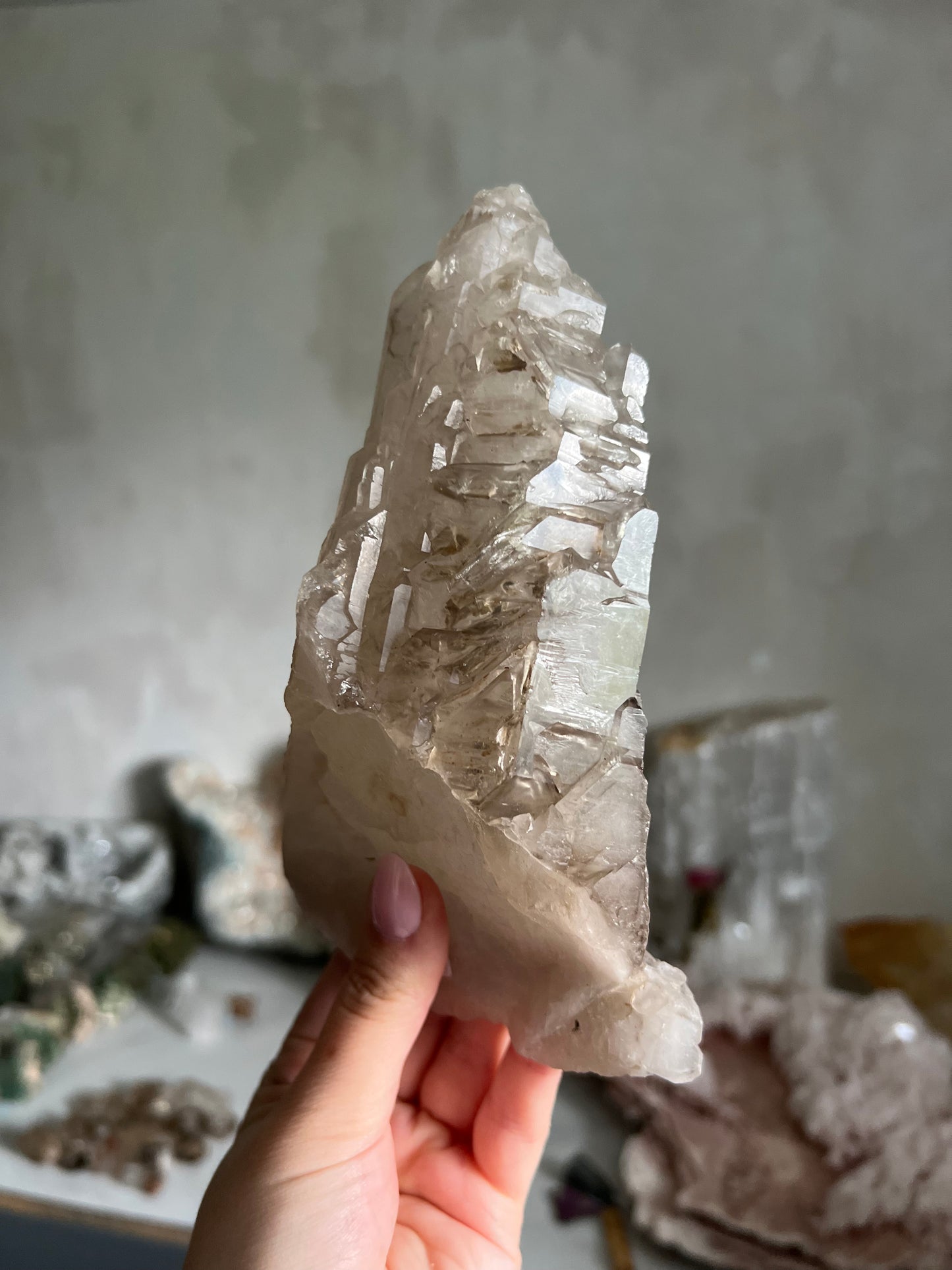 Smokey Quartz Elestial