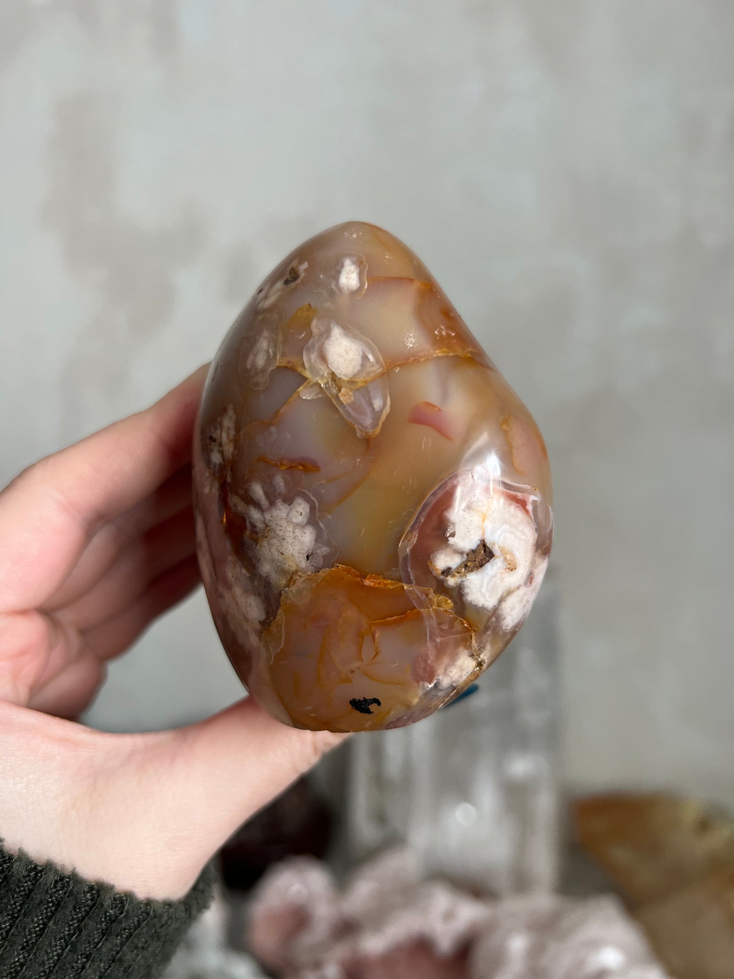 Flower Agate Freeform