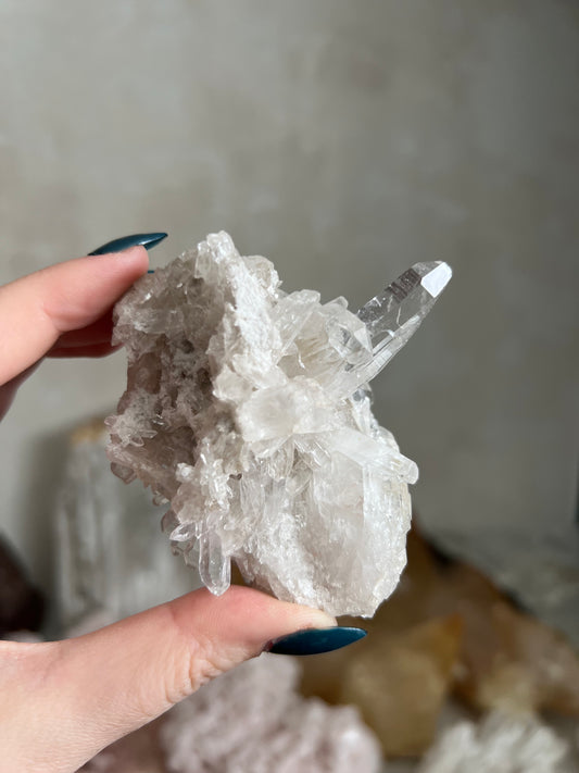 Lemurian Quartz Cluster