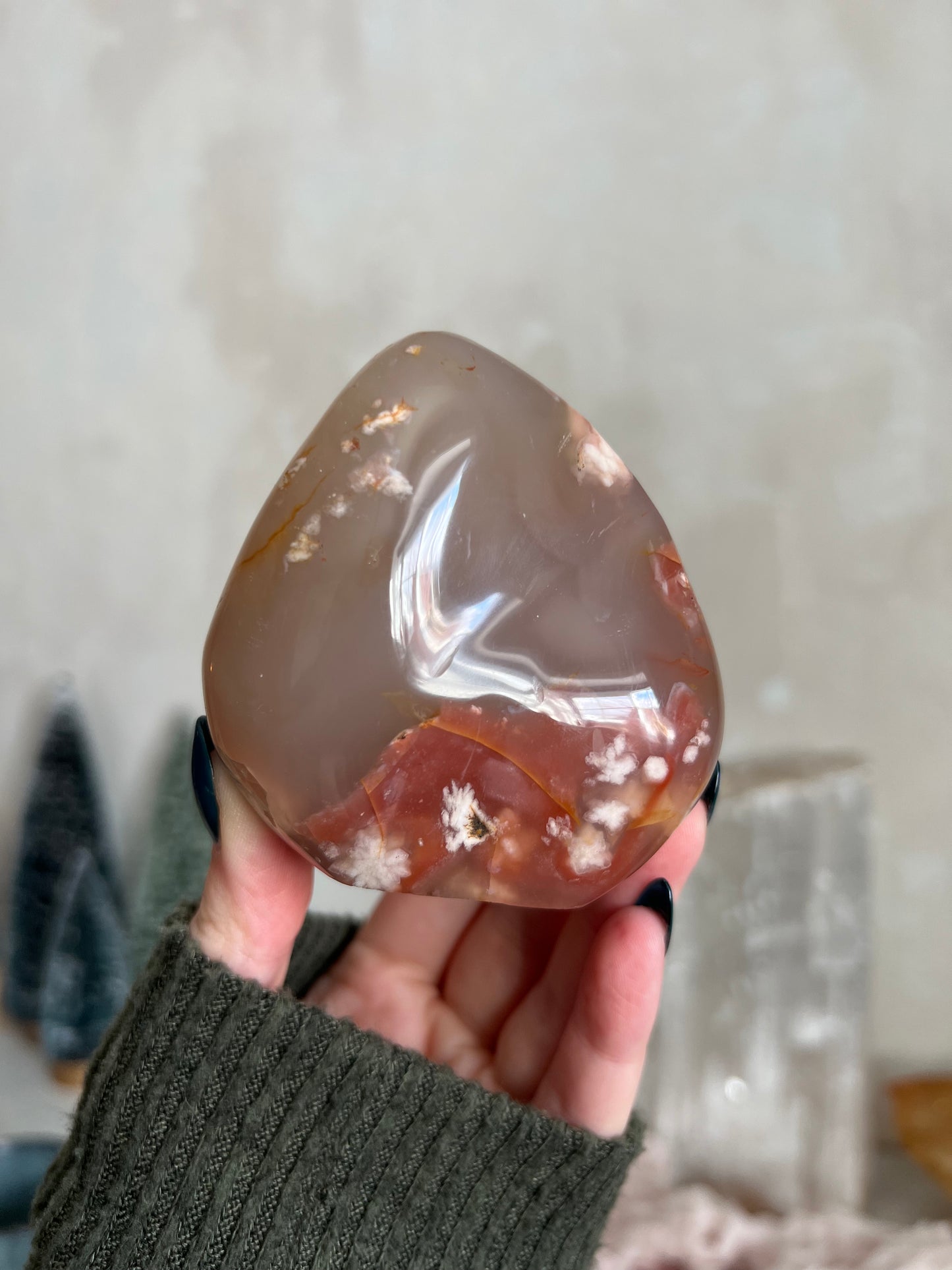 Flower Agate Freeform