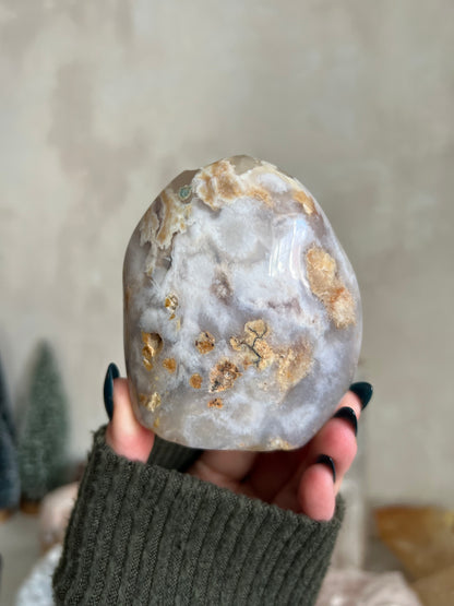 Flower Agate Freeform