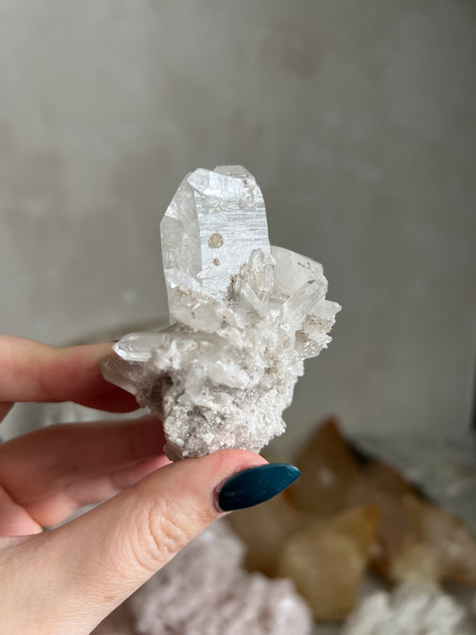 Lemurian Quartz Cluster