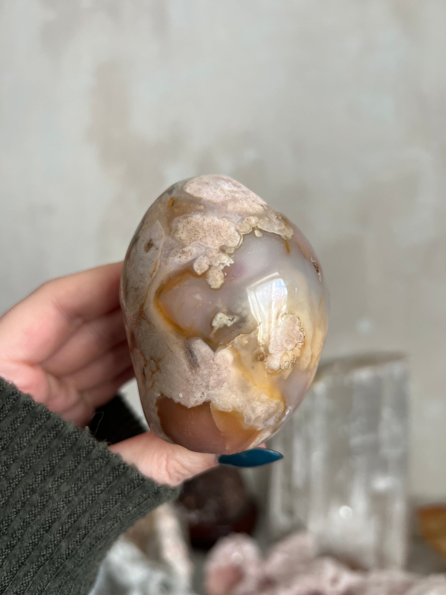 Flower Agate Freeform