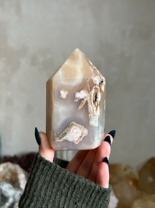 Flower Agate Tower