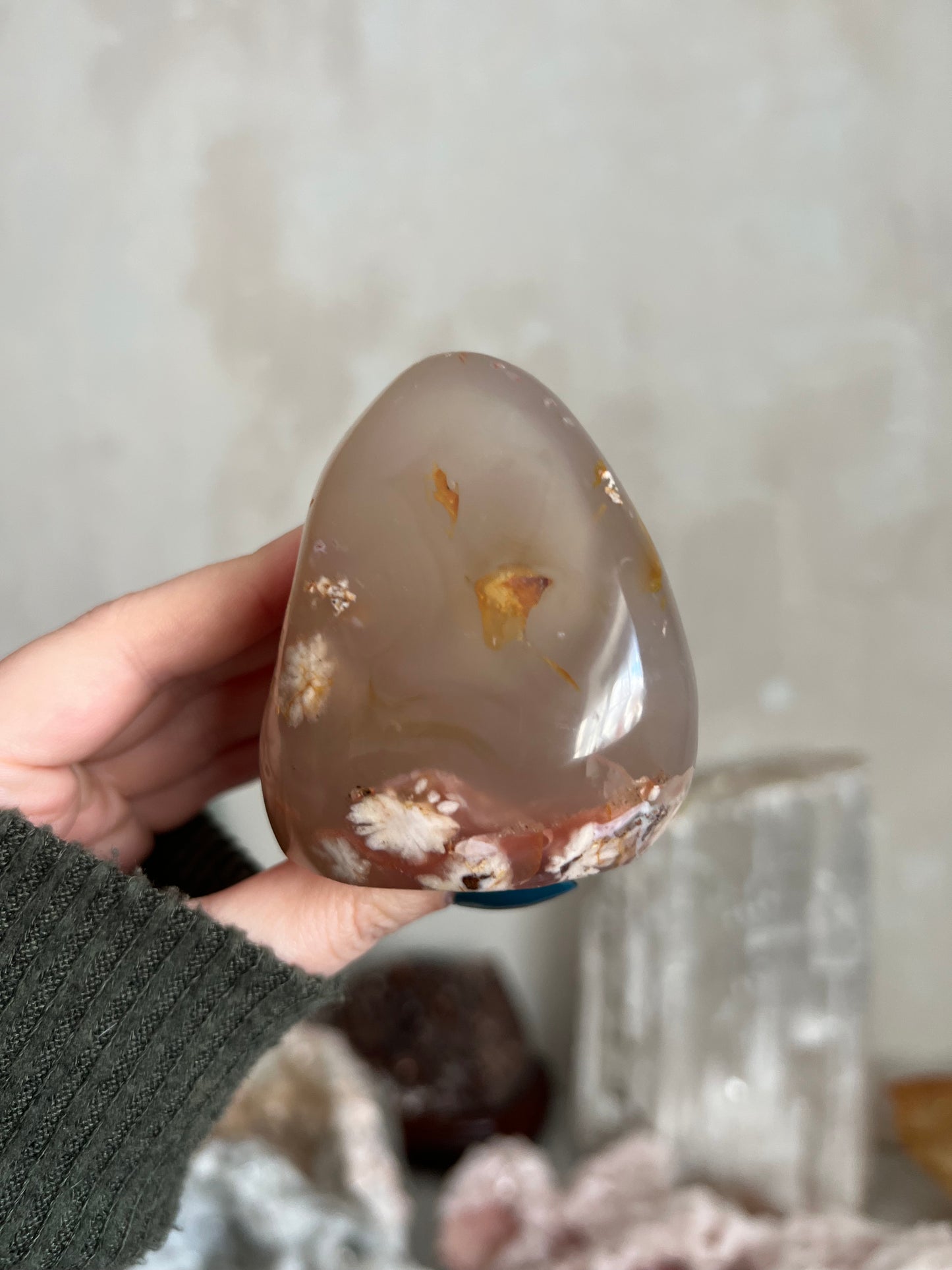 Flower Agate Freeform