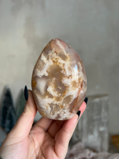 Flower Agate Freeform