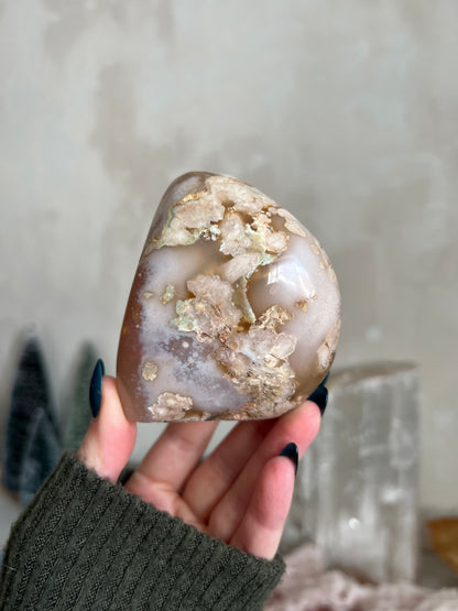 Flower Agate Freeform