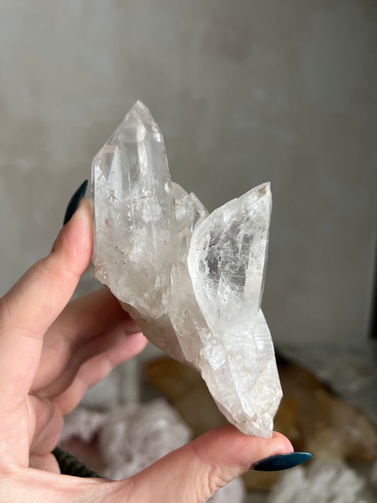 Lemurian Quartz Cluster